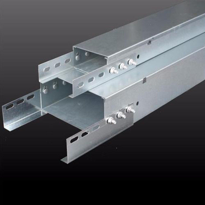 ISO9001 Solid Bottom Type Cable Tray 50 mm-1000 mm Breedte